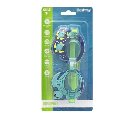 Bestway Bestway 21080 Okulary do pływania AquaPals Żółw