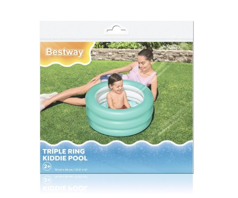 Bestway Bestway 51033 Basenik Miętowy 70cm x 30cm Bestway Bestway 51033 Basenik Miętowy 70cm x 30cm