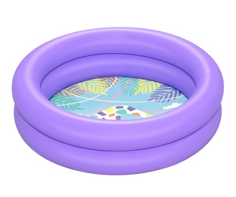 Bestway Bestway 51061 Mikro Basenik Fioletowy 61cm x 15cm Bestway Bestway 51061 Mikro Basenik Fioletowy 61cm x 15cm