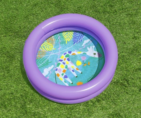 Bestway Bestway 51061 Mikro Basenik Fioletowy 61cm x 15cm Bestway Bestway 51061 Mikro Basenik Fioletowy 61cm x 15cm