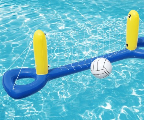 Bestway Bestway 52133 Zestaw pływający do gry w siatkówkę z piłką 2.52m x 64cm Bestway Bestway 52133 Zestaw pływający do gry w siatkówkę z piłką 2.52m x 64cm