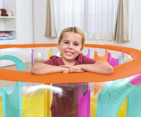 Bestway Bestway 52262 Dmuchany okrągły Zamek do skakania BounceJam Bouncer 1.80m x 86cm Bestway Bestway 52262 Dmuchany okrągły Zamek do skakania BounceJam Bouncer 1.80m x 86cm