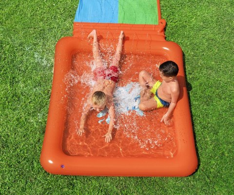 Bestway Bestway 52633 Ślizgawka podwójna H2OGO! Super Splash z basenikiem 5.31m Bestway Bestway 52633 Ślizgawka podwójna H2OGO! Super Splash z basenikiem 5.31m