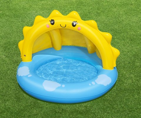 Bestway Bestway 52637 Basenik dmuchany z daszkiem i pompowanym dnem Słoneczko 1.01m x 97cm x 71cm Bestway Bestway 52637 Basenik dmuchany z daszkiem i pompowanym dnem Słoneczko 1.01m x 97cm x 71cm