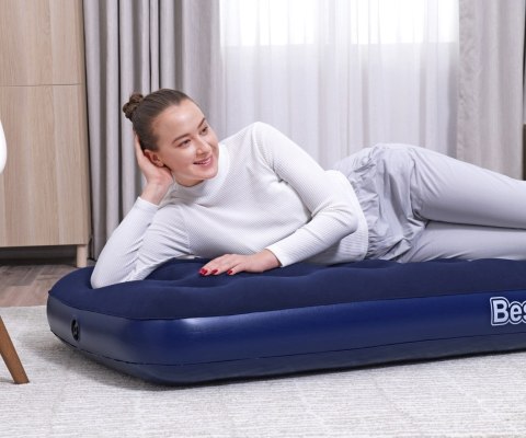Bestway Bestway 67001 Materac dmuchany turystyczny Twin 1.88m x 0.99m x 22cm Bestway Bestway 67001 Materac dmuchany turystyczny Twin 1.88m x 0.99m x 22cm