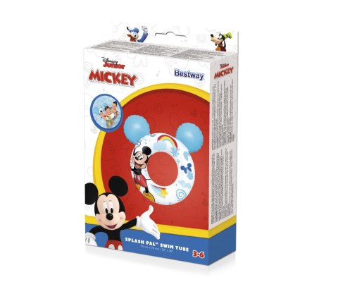 Bestway Bestway 9102K Disney Junior Mickey&Friends Kółko do pływania 74cm x 76cm Bestway Bestway 9102K Disney Junior Mickey&Friends Kółko do pływania 74cm x 76cm