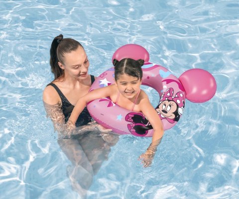 Bestway Bestway 9102N Disney Junior Minnie Kółko do pływania 74cm x 76cm Bestway Bestway 9102N Disney Junior Minnie Kółko do pływania 74cm x 76cm
