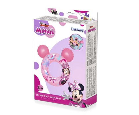 Bestway Bestway 9102N Disney Junior Minnie Kółko do pływania 74cm x 76cm Bestway Bestway 9102N Disney Junior Minnie Kółko do pływania 74cm x 76cm