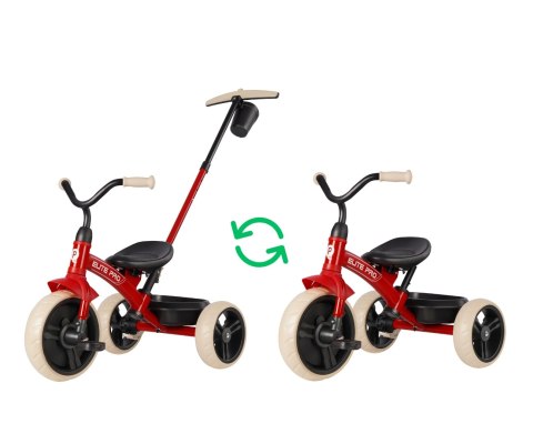 Qplay Qplay Rowerek Trójkołowy Elite Pro Red