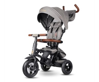 Qplay Qplay Rowerek Trójkołowy Rito Deluxe Rubber Grey