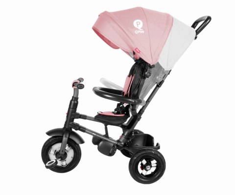 Qplay Qplay Rowerek Trójkołowy Rito Rubber Pink Qplay Qplay Rowerek Trójkołowy Rito Rubber Pink