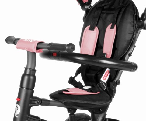 Qplay Qplay Rowerek Trójkołowy Rito Rubber Pink Qplay Qplay Rowerek Trójkołowy Rito Rubber Pink