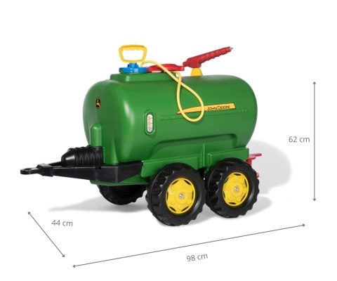 Rolly Toys Rolly Toys 122752 Cysterna Rolly Tanker John Deere z pompą i sikawka 2-osie Rolly Toys Rolly Toys 122752 Cysterna Rolly Tanker John Deere z pompą i sikawka 2-osie