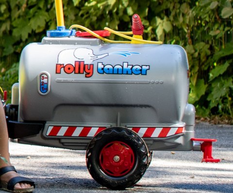 Rolly Toys Rolly Toys 122776 Cysterna Rolly Tanker z pompą i sikawką Szara 1-oś Rolly Toys Rolly Toys 122776 Cysterna Rolly Tanker z pompą i sikawką Szara 1-oś