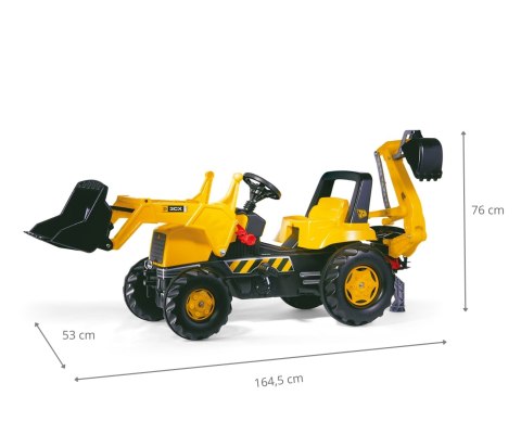 Rolly Toys Rolly Toys 812004 Traktor Rolly Junior JCB z łyżką i przyczepą Rolly Toys Rolly Toys 812004 Traktor Rolly Junior JCB z łyżką i przyczepą