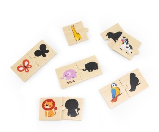Viga Viga 44747 Zestaw puzzli - dopasuj cienie