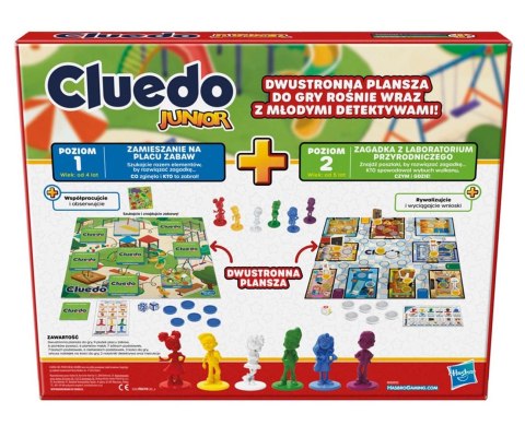 Mix HASBRO GRA CLUEDO JUNIOR 2w1 POLSKA WERSJA