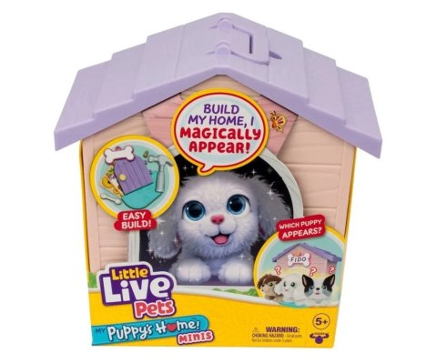 Mix LITTLE LIVE PETS INTERAKTYWNY SZCZENIAK + DOMEK