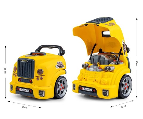 Milly Mally Milly Mally Silnik rozkręcalny N-gine Yellow