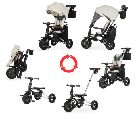 Qplay Qplay Rowerek Trójkołowy Nova Deluxe Beige Qplay Qplay Rowerek Trójkołowy Nova Deluxe Beige
