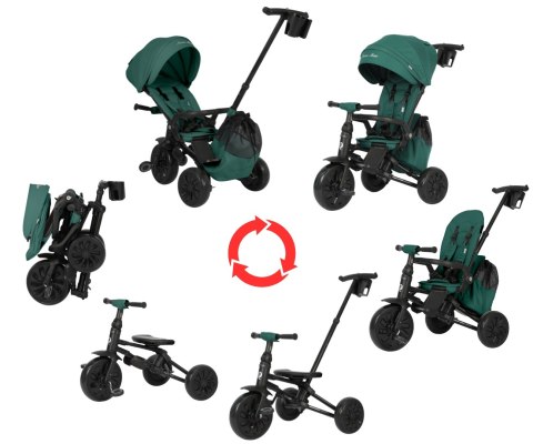 Qplay Qplay Rowerek Trójkołowy Nova Max Green Qplay Qplay Rowerek Trójkołowy Nova Max Green