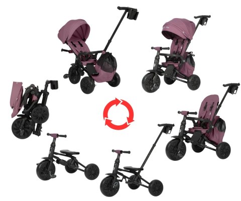 Qplay Qplay Rowerek Trójkołowy Nova Max Violet Qplay Qplay Rowerek Trójkołowy Nova Max Violet