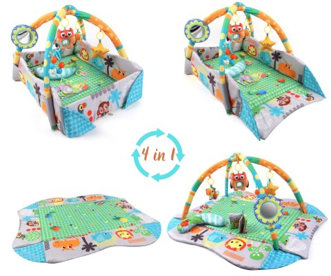 TinyMini TinyMini JL628-1B Mata edukacyjna 4w1 Dżungla
