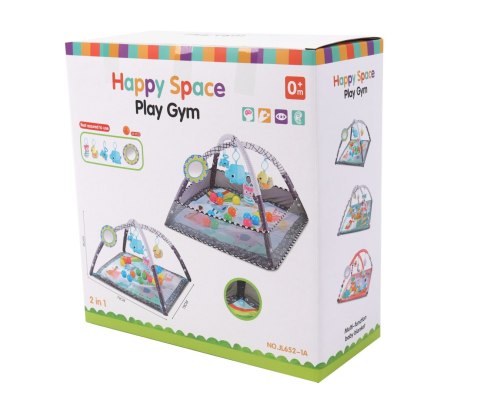 TinyMini TinyMini JL652-1A Mata edukacyjna 2w1 Kojec z Piłeczkami