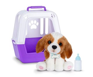Mix Little Live Pets 26548 Interaktywny Piesek Łatek z klatką