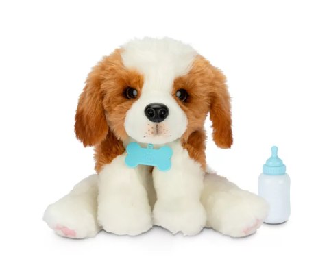 Mix Little Live Pets 26548 Interaktywny Piesek Łatek z klatką