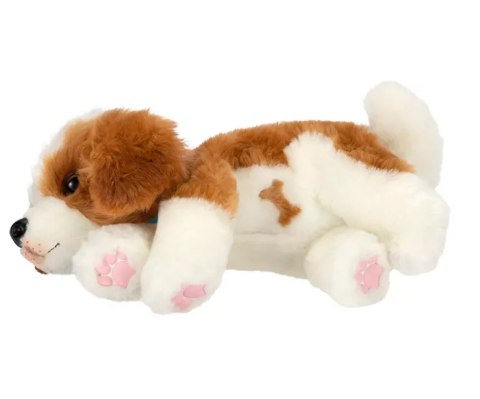 Mix Little Live Pets 26548 Interaktywny Piesek Łatek z klatką