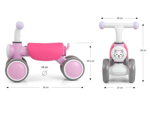 Milly Mally Milly Mally Pojazd York Pink