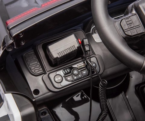 Milly Mally Milly Mally Pojazd na akumulator Ford Ranger Police Black