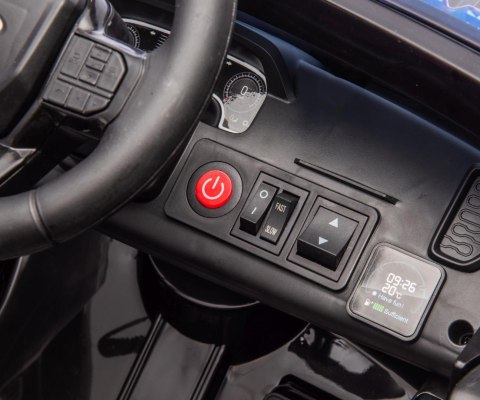 Milly Mally Milly Mally Pojazd na akumulator Ford Ranger Police Black