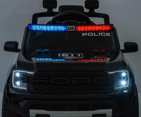 Milly Mally Milly Mally Pojazd na akumulator Ford Ranger Police Black