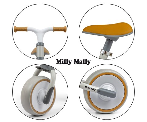 Milly Mally Milly Mally Rowerek Biegowy Skippy White