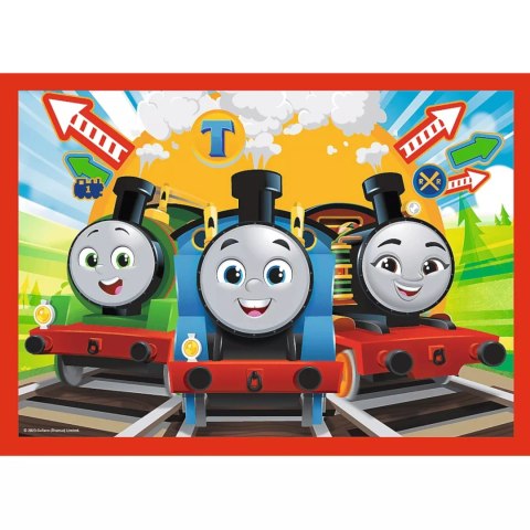 Puzzle 4w1 Tomek i Przyjaciele Odjazdowy Tomek Trefl 34619