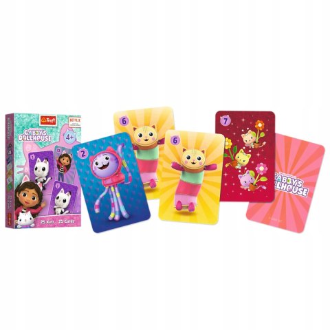 5 x Karty Piotruś Koci Domek Gabi Trefl 08508