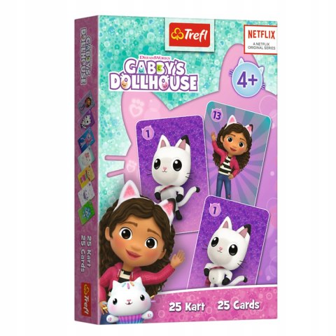 5 x Karty Piotruś Koci Domek Gabi Trefl 08508