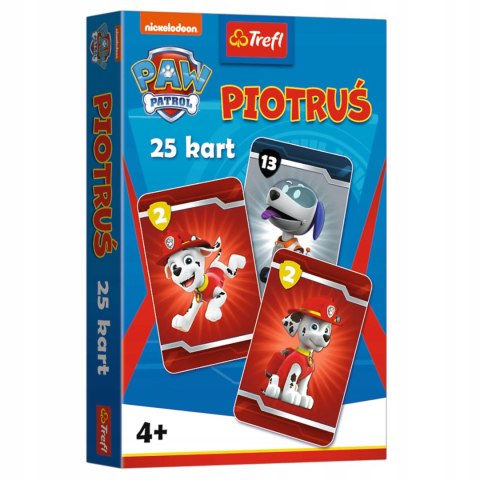 5 x Karty Piotruś Paw Patrol Psi patrol Trefl 08513