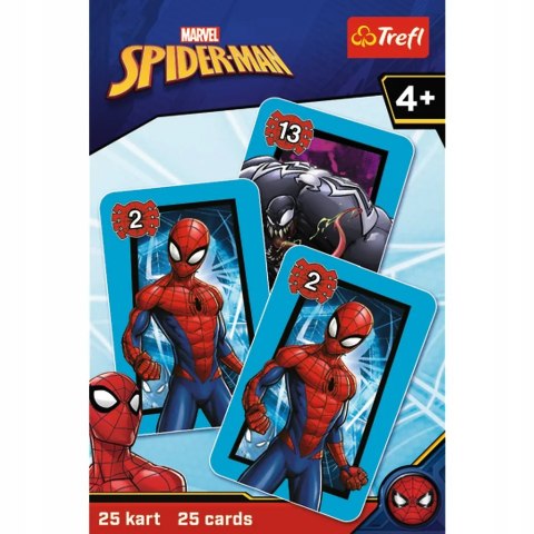 5 x Karty Piotruś Spiderman Disney Marvel +4 Trefl 08498