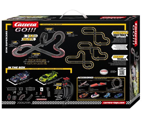 CARRERA Carrera Go 20062595 DTM Supercars 6,3m