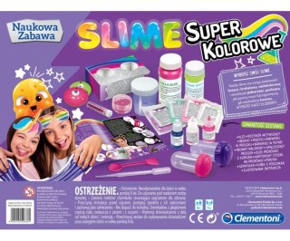 Clementoni Clementoni Naukowa Zabawa Lab 50636 Super Kolorowe Slime