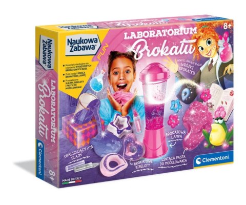 Clementoni Clementoni Naukowa Zabawa Lab 50700 Laboratorium Brokatu