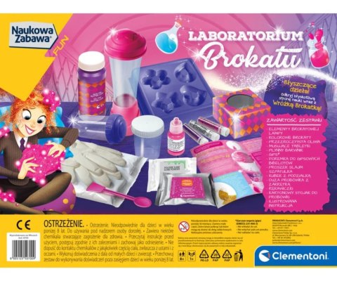 Clementoni Clementoni Naukowa Zabawa Lab 50700 Laboratorium Brokatu