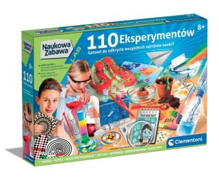 Clementoni Clementoni Naukowa Zabawa Lab 50720 110 Eksperymentów