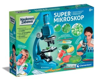 Clementoni Clementoni Naukowa Zabawa Lab 50755 Super Mikroskop