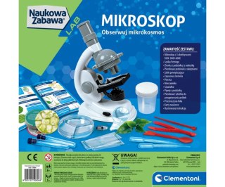 Clementoni Clementoni Naukowa Zabawa Lab 50806 Doświadczenia Z Mikroskopem