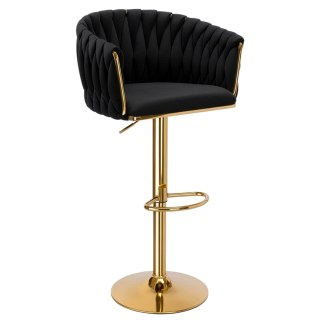 Hoker barowy Cofton Gold czarny Velvet