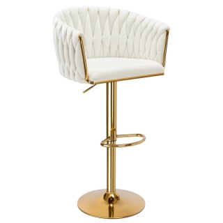 Hoker barowy Cofton Gold kremowa biel